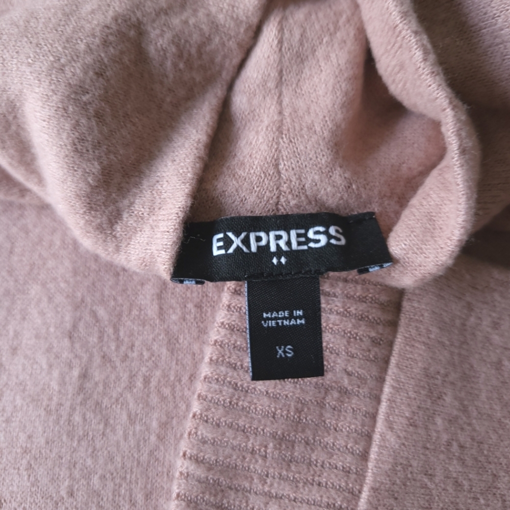EXPRESS Mockneck Oversized Sweater - Picture 6 of 7